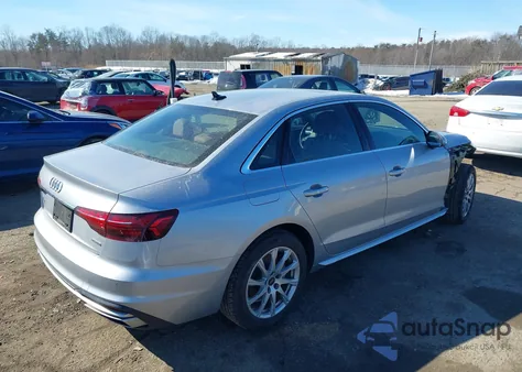 2022 Audi A4 Premium 40 Tfsi Quattro S Tronic from USA, damaged, VIN WAUABAF45NA042662